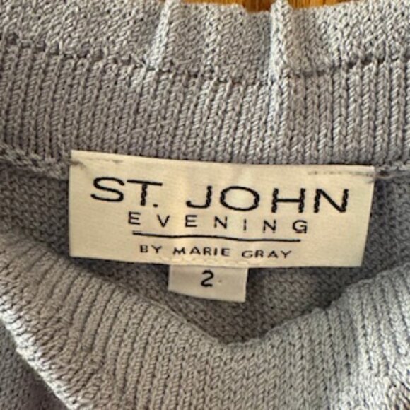 St. John Evening Knit Maxi Skirt - Picture 2 of 2